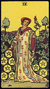 Nine of Pentacles